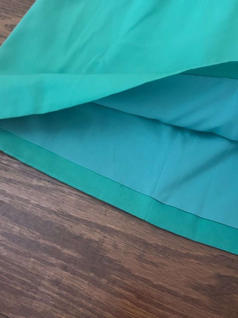 DO+BE Teal Ruffle-Shoulder Mini Dress - Picture 6 of 13